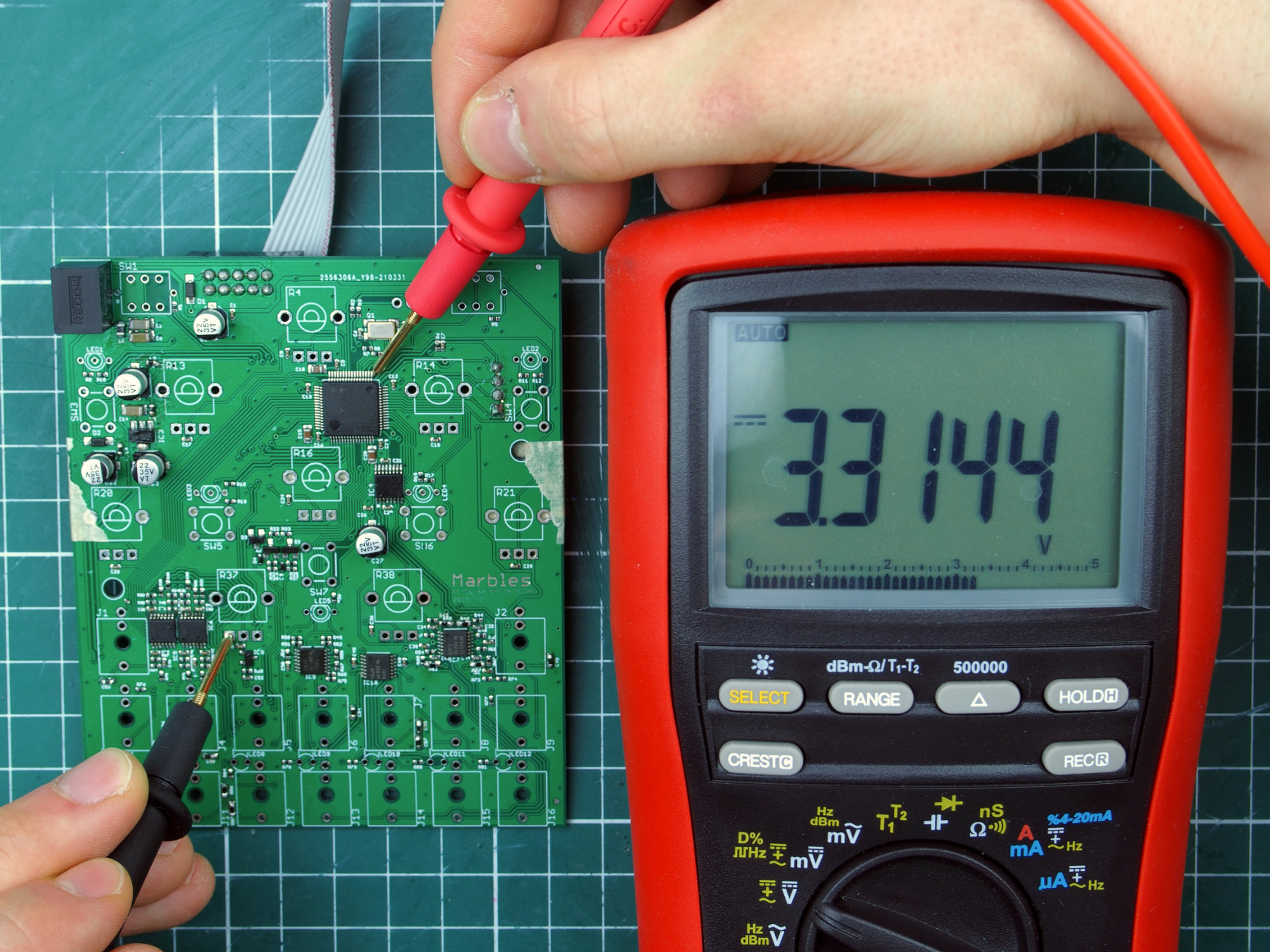 checking the digital 3.3V rail